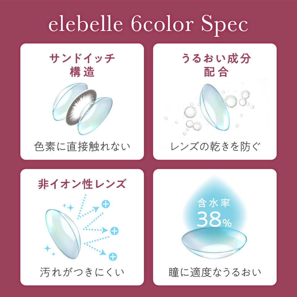 elebelle 6color Spec